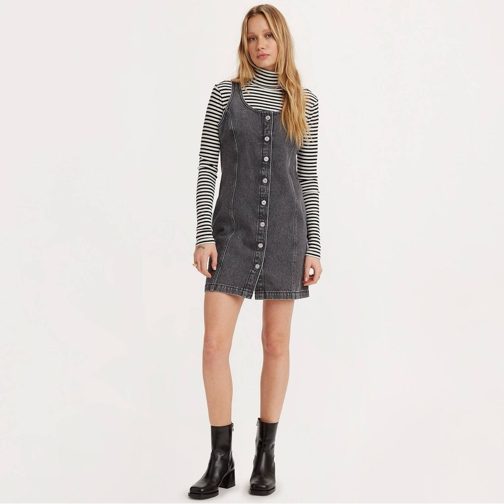 NWT Levi’s Tuli Denim Mini Dress — Size S